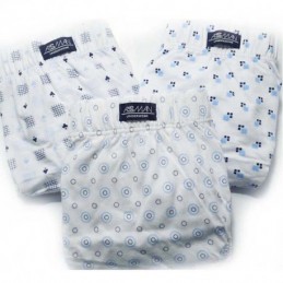 2410 ASMAN PACK-3 SLIP CRO ALGODON ESTAMPADO