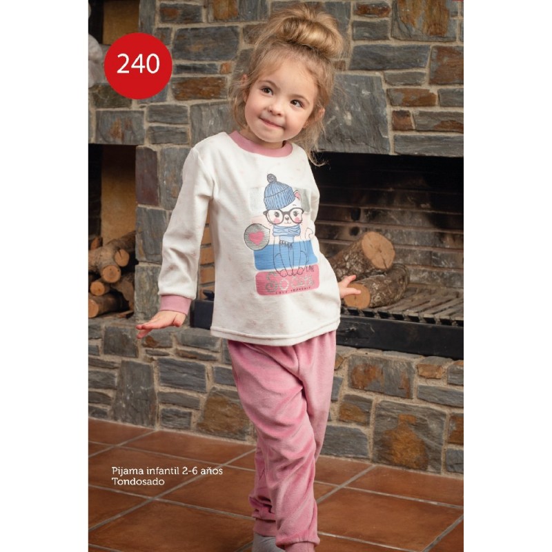 KN-240/IV20 KNT PIJAMA INFANTIL TERCIOPELO KN-240/IV20 KNT PIJAMA INFANTIL TERCIOPELO