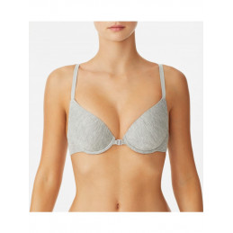 GRIS VIGORE W1707 B PROMISE SUJETADOR PUSH-UP APERTURA DELANT ESPALDA NADADORA