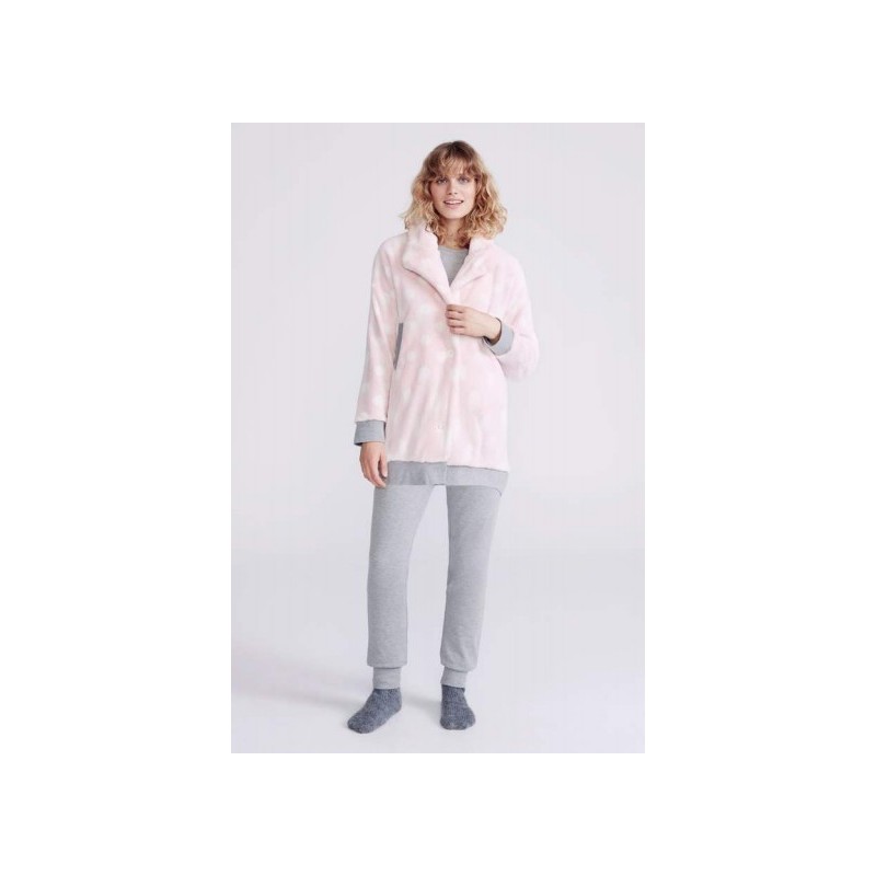 Rosa N06493 PROMISE PIJAMA MUJER TRES PIEZAS Foto Rosa N06493 PROMISE PIJAMA MUJER TRES PIEZAS Foto