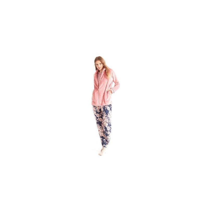 N07903 PROMISE CONJ PIJAMA RAYAS DIPLOMATICA/FLORES+BATA SEDALINA LISA N07903 PROMISE CONJ PIJAMA RAYAS DIPLOMATICA/FLORES+BATA SEDALINA LISA