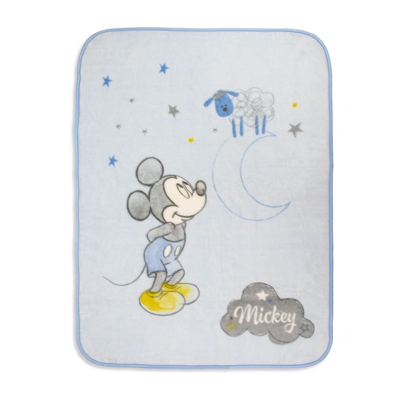 MANTA BEBE TERCIOPELO MICKEY 110x140 MANTA BEBE TERCIOPELO MICKEY 110x140