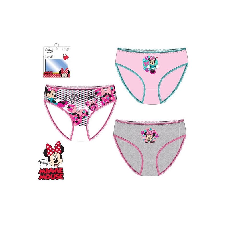 TH3003 DISNEY PACK-3 BRAGUITAS NIÑA MINNIE TH3003 DISNEY PACK-3 BRAGUITAS NIÑA MINNIE