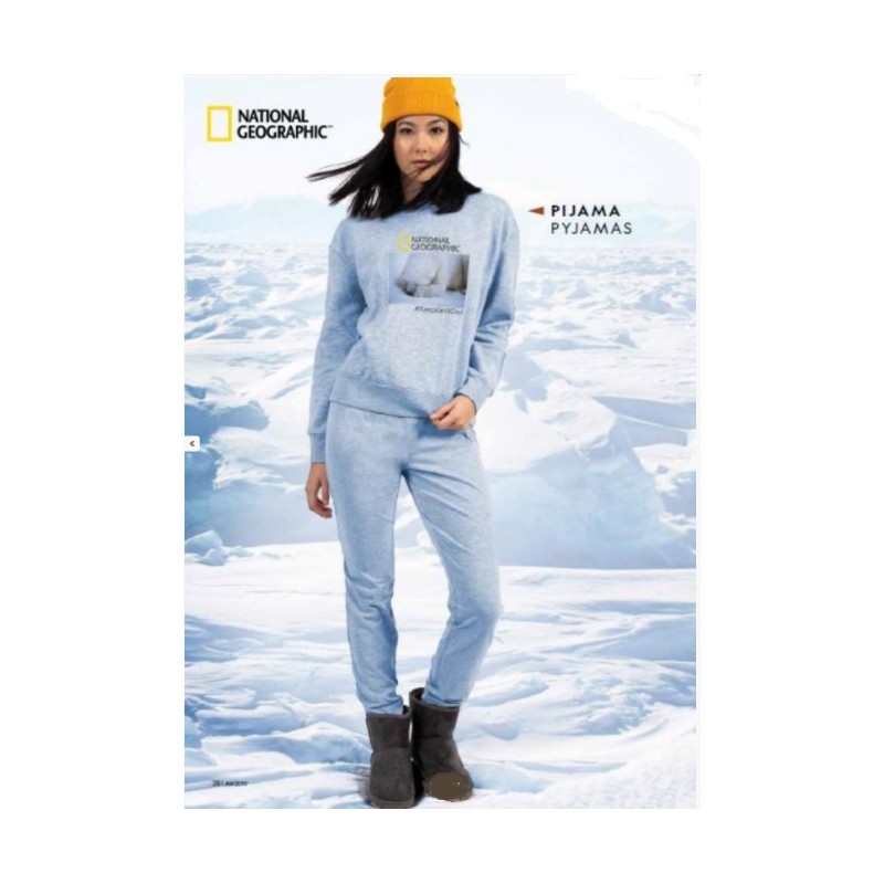 Celeste 54851 NATIONAL GEOGRAPHIC PIJAMA JUVENIL "OSO/COOL" Foto Celeste 54851 NATIONAL GEOGRAPHIC PIJAMA JUVENIL "OSO/COOL" Foto