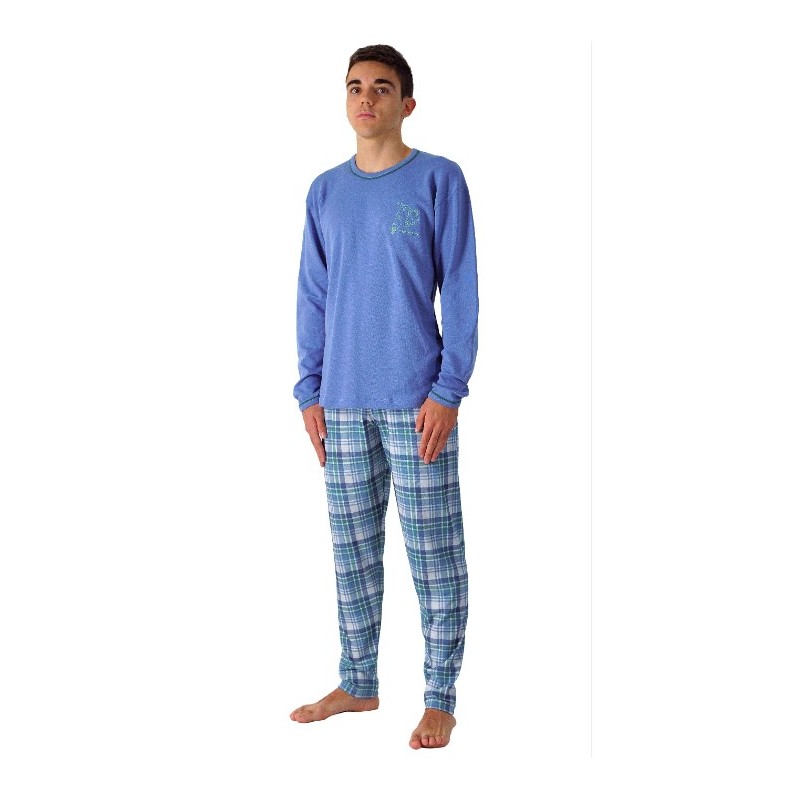 20013 DORMEN PIJAMA HOMBRE ALGODON VESPA PANT CUADROS 20013 DORMEN PIJAMA HOMBRE ALGODON VESPA PANT CUADROS