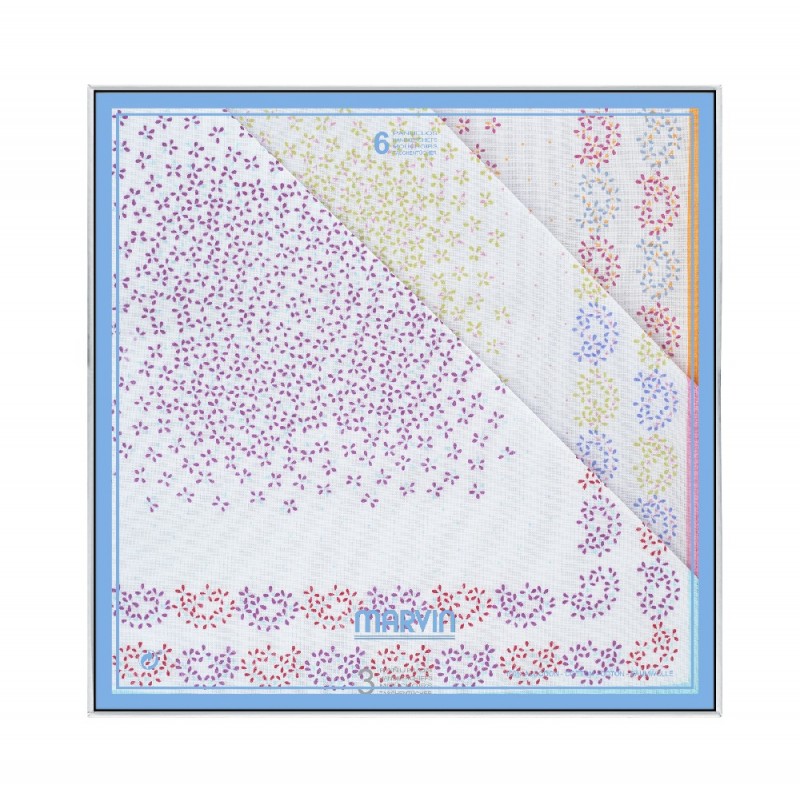 604.82 P MARVIN CRYSTAL 6 Uds PAÑUELOS MUJER 30x30 604.82 P MARVIN CRYSTAL 6 Uds PAÑUELOS MUJER 30x30