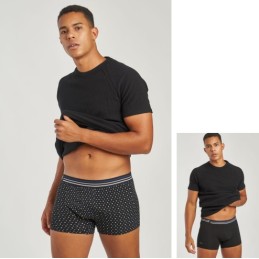 990 KEHAT PACK-2 BOXER HOMBRE ALGODON FANTASIA