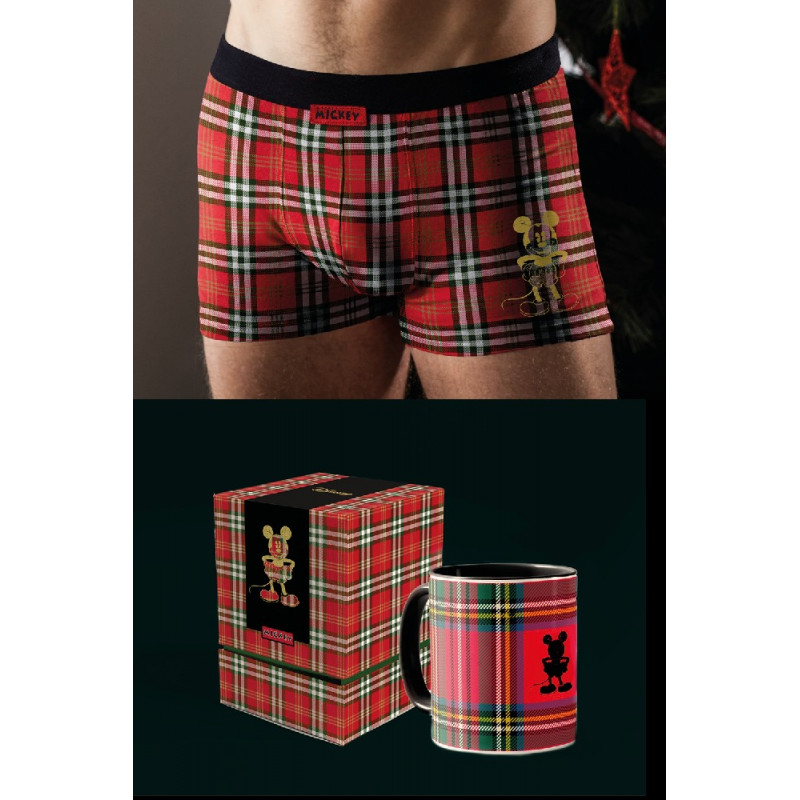 48350 DISNEY BOXER HOMBRE MICKEY TAZA CUADROS