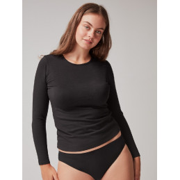 NEGRO 10145 GISELA CAMISETA MUJER MLARGA TERMICA