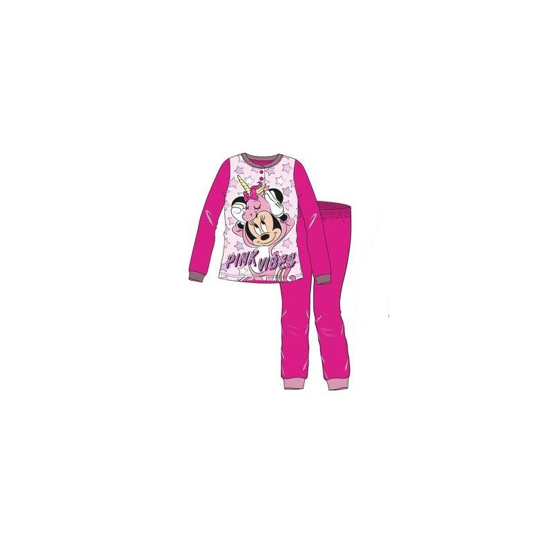 FUSHIA VH2111.B DISNEY PIJAMA INFANTL INTERLOCK MINNIE & UNICORNIO FUSHIA VH2111.B DISNEY PIJAMA INFANTL INTERLOCK MINNIE & UNICORNIO