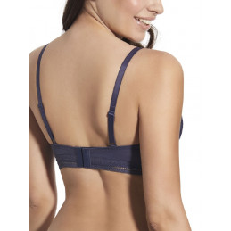 REGINA-B SELENE SUJETADOR BRALETTE RELLENO SIN AROS "358" MARIN Foto