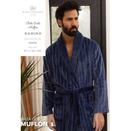 UNIC 42012 BLANCA HDEZ BATA CORTA HOMBRE MUFLON "RAMIRO"