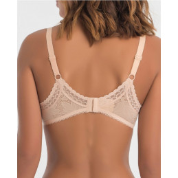 P0713 C PLAYTEX SUJETADOR AROS SIN RELLENO JACQUARD ENCAJE Piel Foto