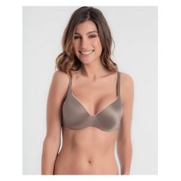 4183 B PLAYTEX 24 HORAS SUJETADOR AROS EXTRAIBLES CON RELLENO Visón Foto