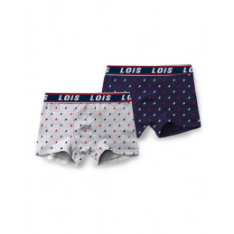 48471P LOIS PACK-2 BOXER HOMBRE FASTER