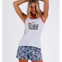 60510 DISNEY PIJAMA MUJER TIRANTA HELLO MICKEY