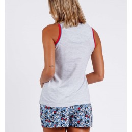 60510 DISNEY PIJAMA MUJER TIRANTA HELLO MICKEY
