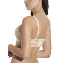 AMAYA-B SELENE SUJETADOR PUSH UP TIPO BRALETTE CON AROS "352" Rosé Foto