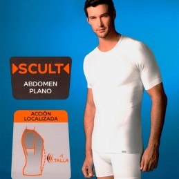 2141 ABANDERADO CAMISETA HOMBRE MANGA CORTA ABDOMEN PLANO "SCULT" Foto