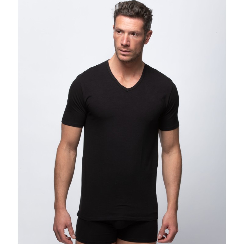 NEGRO 576 ABANDERADO CAMISETA HOMBRE MC ALGODON "COOL COTTON" NEGRO 576 ABANDERADO CAMISETA HOMBRE MC ALGODON "COOL COTTON"