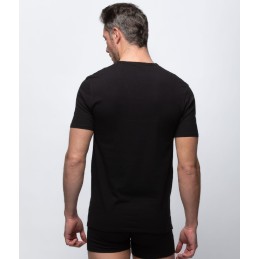 576 ABANDERADO CAMISETA HOMBRE MC ALGODON "COOL COTTON" Negro Foto