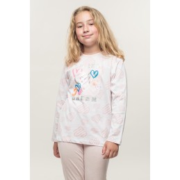 KN-421VR23 KINANIT PIJAMA LARGO NIÑA "SWEET DREAM"