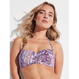 2 30046S B GISELA BIKINI BANDEAU CASHEMIRE