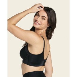 11970 C LEONISA SUJETADOR COVER BRA AROS CON RELLENO Negro Foto