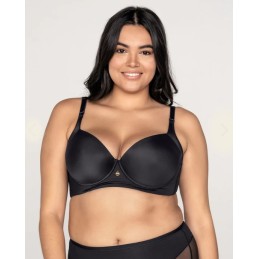 11970 C LEONISA SUJETADOR COVER BRA AROS CON RELLENO Negro Foto