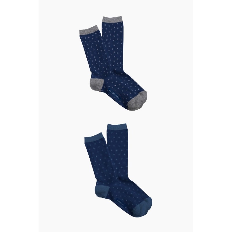 21956 ANTONIO MIRO CALCETIN HOMBRE TYPEWRITER SOCKS 21956 ANTONIO MIRO CALCETIN HOMBRE TYPEWRITER SOCKS