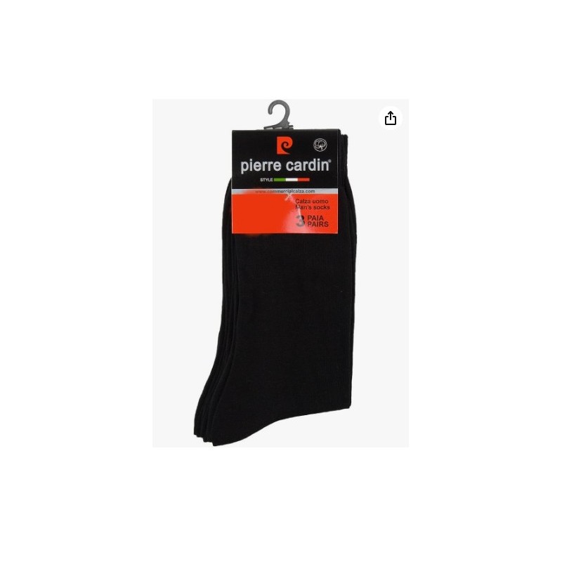 NEGRO P9500 PIERRE CARDIN PACK-3 TOBILLERO HOMBRE NEGRO P9500 PIERRE CARDIN PACK-3 TOBILLERO HOMBRE
