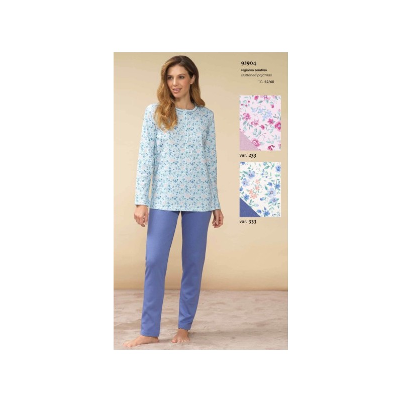 92904 LINCLALOR PIJAMA MUJER TAPETA FLORECITAS 92904 LINCLALOR PIJAMA MUJER TAPETA FLORECITAS