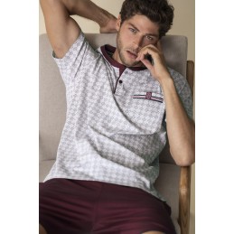 GRANATE 62111 ADMAS PIJAMA HOMBRE TAPETA ROMBOS