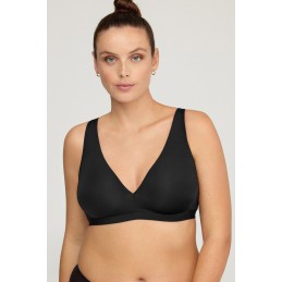 002 NEGRO W1841 MONICA C PROMISE SUJETADOR HALTER SIN RELLENO