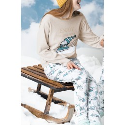 62429 SNOOPY PIJAMA MUJER SNOOPY SNOW