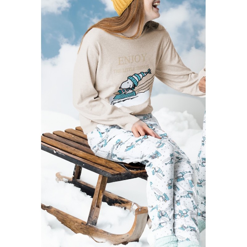 62429 SNOOPY PIJAMA MUJER SNOOPY SNOW 62429 SNOOPY PIJAMA MUJER SNOOPY SNOW
