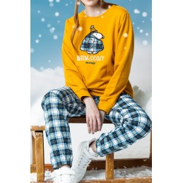 62446 SNOOPY PIJAMA MUJER WARM COZY