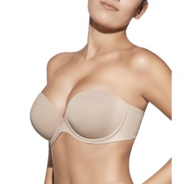 TANIA-B SELENE SUJETADOR SIN TIRANTAS PUSH-UP 385 Piel Foto
