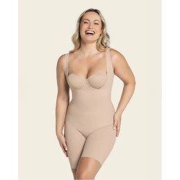18483 LEONISA BODY PIERNA BUSTO LIBRE ULTRALIVIANO Piel Foto