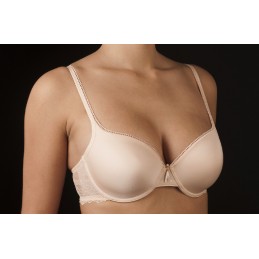 Rosé ADELA-B SELENE SUJETADOR AROS RELLENO CONTORNO BLONDA "169" Foto 2405