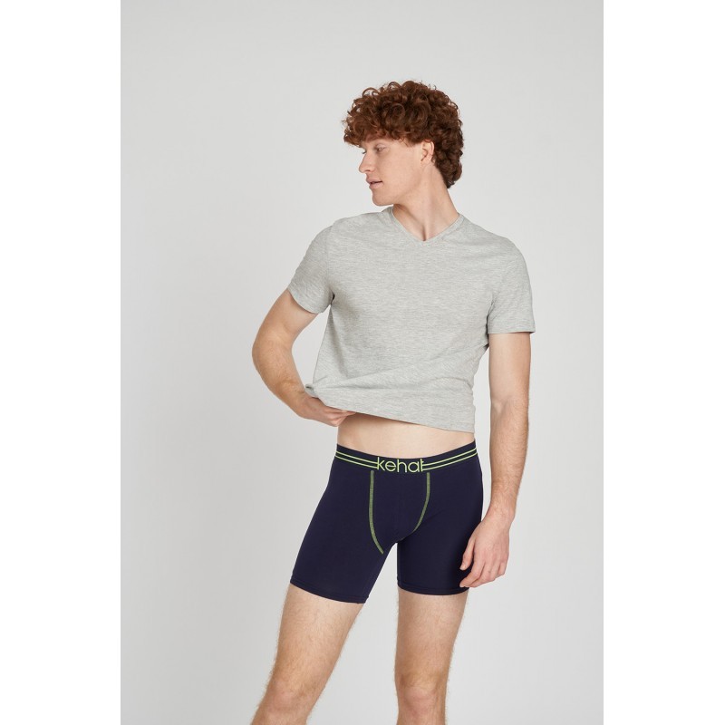 2 MARINO/AZULON 954 KEHAT PACK-2 BOXER HOMBRE GOMA VISTA