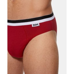 D05H1 UNNO DIM PACK-2 SLIP HOMBRE ALGODON ELASTICO Rojo Foto