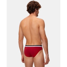 D05H1 UNNO DIM PACK-2 SLIP HOMBRE ALGODON ELASTICO Rojo Foto
