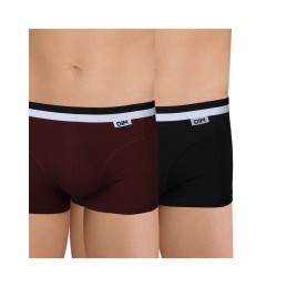 D05H2 UNNO DIM PACK-2 BOXER HOMBRE ALGODON GOMA VISTA Foto 24297