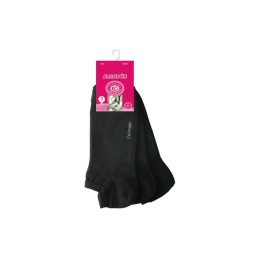 5139 CARLOMAGNO PACK-3 CALCETIN MUJER TOBILLERO INVISIBLE Negro Foto