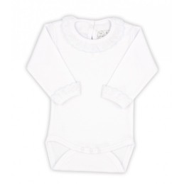 850 RAPIFE BODY BEBE MANGA LARGA Blanco Celeste Foto