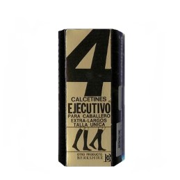 508040 EJECUTIVO PACK-2 CALCETINES UNISEX Negro Foto