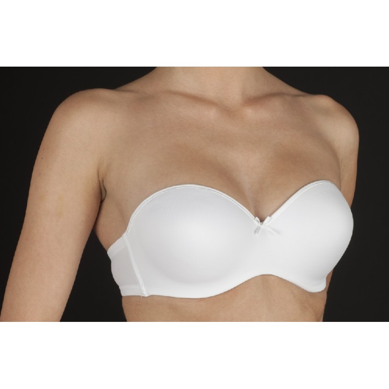 Blanco CAPRI-B SELENE SUJETADOR SIN TIRANTAS PUSH-UP "668" Foto 2528