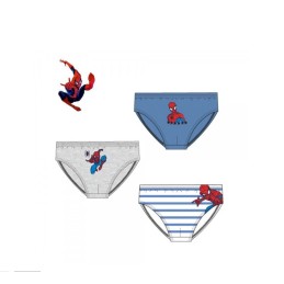 EX80043.E00 SPIDERMAN PACK-3 SLIP NIÑO ALGODON