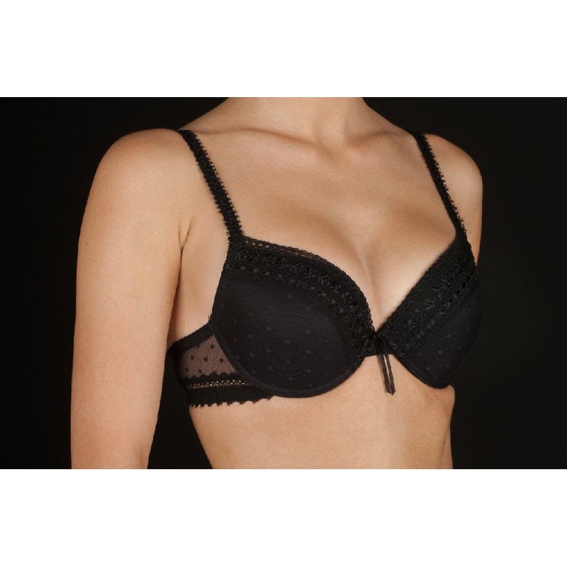 Negro CASANDRA-B SELENE SUJETADOR PUSH-UP PLUMETTI PASACINTAS "232" Foto 2554 Negro CASANDRA-B SELENE SUJETADOR PUSH-UP PLUMETTI PASACINTAS "232" Foto 2554